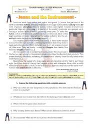 English Worksheet: GREEN JEANS