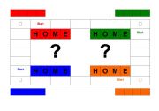 English Worksheet: TROUBLE - multi-purpose board game