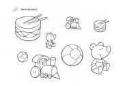 English Worksheet: Toys