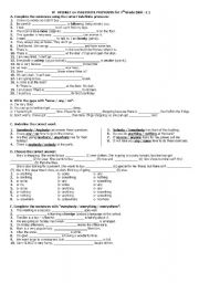 English Worksheet: Indefinite Pronouns