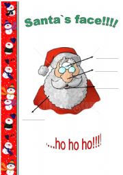 Santa`s face!!