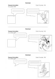 English Worksheet: Identify yourself and others