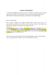 English Worksheet: Psychologist 