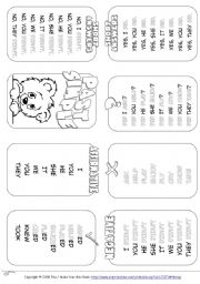 English Worksheet: Grammar Mini Book - Past Simple