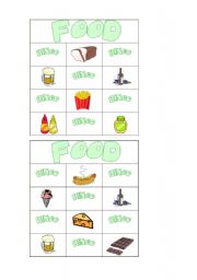 food bingo part 5/8