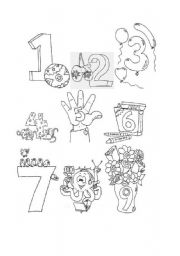 English Worksheet: FUNNY NUMBERS