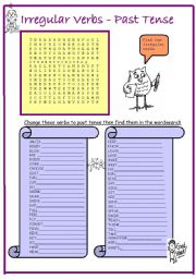 Simple Past-Irregular Verbs