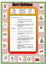 Christmas worksheet