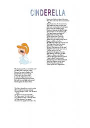 English Worksheet: Another fannier version of Chinderella