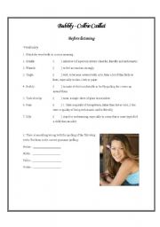English Worksheet: Bubbly - Colbie Cailat