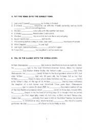 English Worksheet: PAST SIMPLE