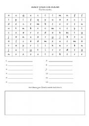 English Worksheet: Months