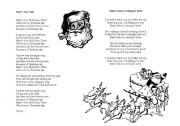 English worksheet: Xmas songs