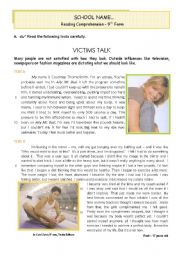 BODY IMAGE - Victims Talk