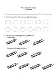 Elementary Diagnostic Test