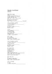 English worksheet: Song activity