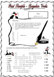 English Worksheet: Past simple