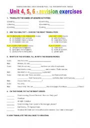 English Worksheet: HEADWAY ELEMENTARY exercises