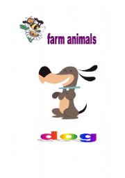 English worksheet: vocabulary related to farm