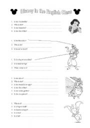 English Worksheet: He/she/it is