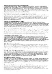 English worksheet: Text - Break