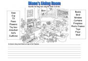 Room Description, Prepositions, There is+There are.