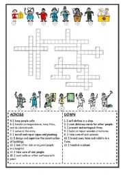 Jobs crossword