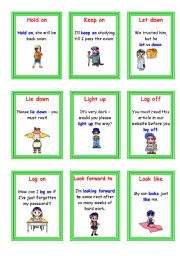 English Worksheet: Phrasal Verbs - (3-5)