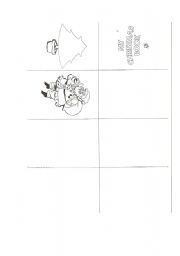 English worksheet: CHRISTMAS BOOK