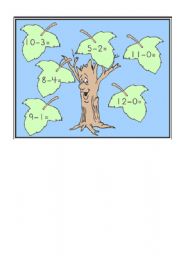 English Worksheet: add tree