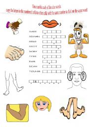 English Worksheet: find out the secret word 