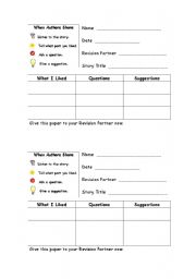 English Worksheet: Revision Checklist