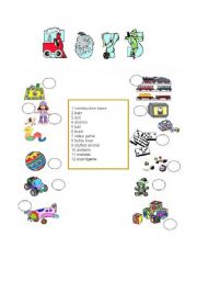 English Worksheet: TOYS