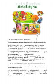 English Worksheet: Have you ever heard this story before?