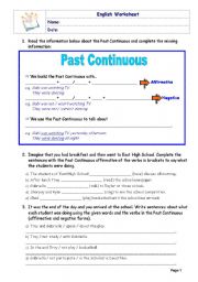 Past Continuous