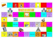 English Worksheet: Modal health and sport board game