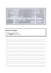 English worksheet: prepositions of place