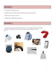 English Worksheet: Gap Year 2/2