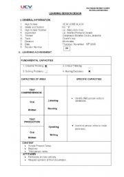 English worksheet: simple present - trhird person