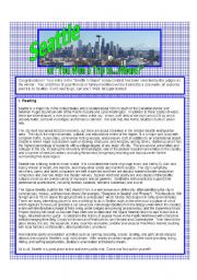 English Worksheet: Seattle, USA