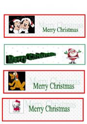 Christmas bookmarker 4