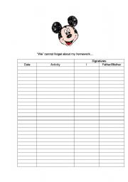 English Worksheet: 