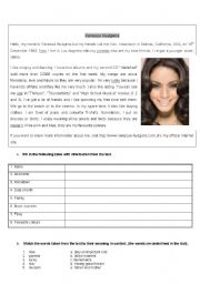 meet Vanessa Hudgens from HIGH SCHOOL MUSICAL - reading tasks