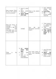 English Worksheet: Quiz Australia