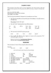 English worksheet: Passive Voice