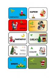 English Worksheet: Christmas rewards