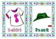 Flashcards 5/5  t-shirt  -  hat