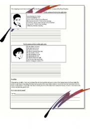 English Worksheet: The Simple Present tense worksheet