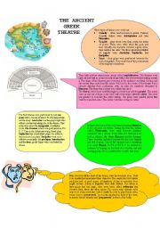 English Worksheet: The ancient Greek theatre