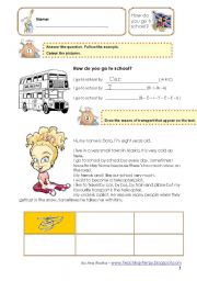 English Worksheet: Transports